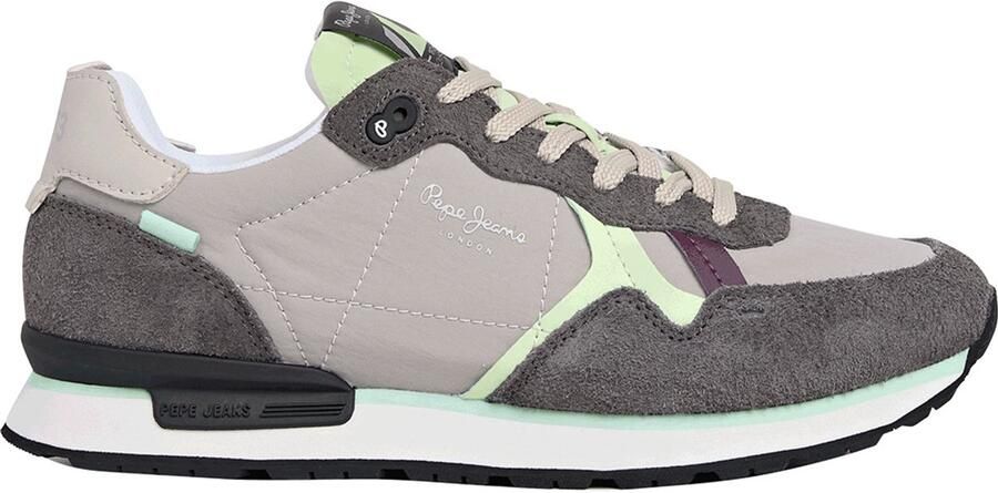 Pepe Jeans Brit Air Schoenen Grijs Vrouw