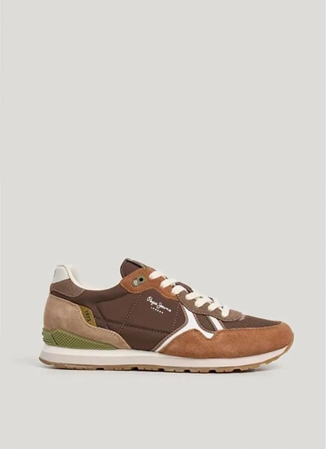 Pepe Jeans Brit Boost Schoenen Bruin Man