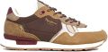 Pepe Jeans Sneakers laag 'Brit City' crème camel bruin bordeaux - Bruin