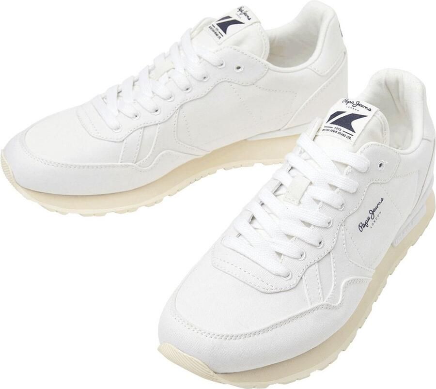 Pepe Jeans Sportieve Schoenen Wit Ecru Zool - Foto 2