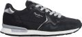 Pepe Jeans Sneakers laag 'Brit Elite' zwart zilver - Zwart