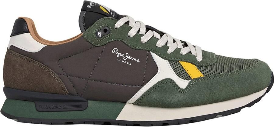 Pepe Jeans Brit Essence Schoenen Groen Man