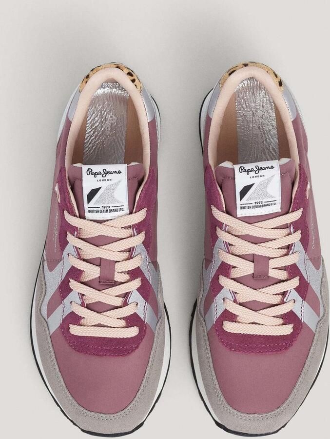 Pepe Jeans Brit Glitter W Sneakers Fashion Wear Vrouwen