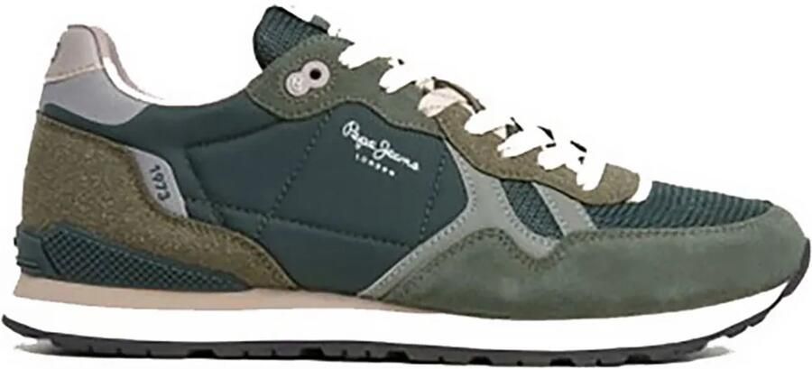Pepe Jeans Brit League Schoenen Groen Man