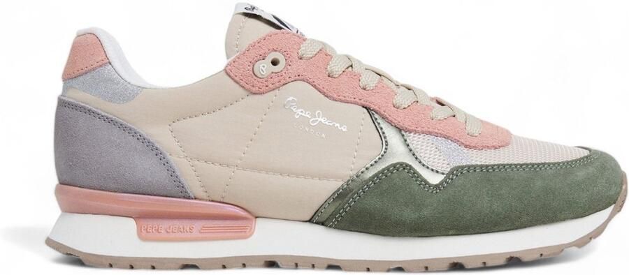 Pepe Jeans Brit Mixt Leren Sneakers