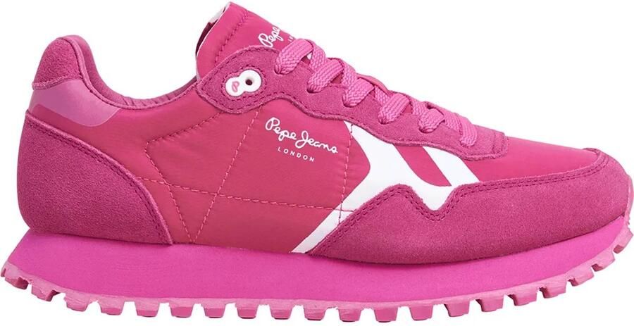 Pepe Jeans Brit-on Bold W Schoenen Roze Vrouw