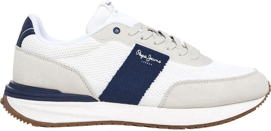 Pepe Jeans Buster Knit M Schoenen Wit Man