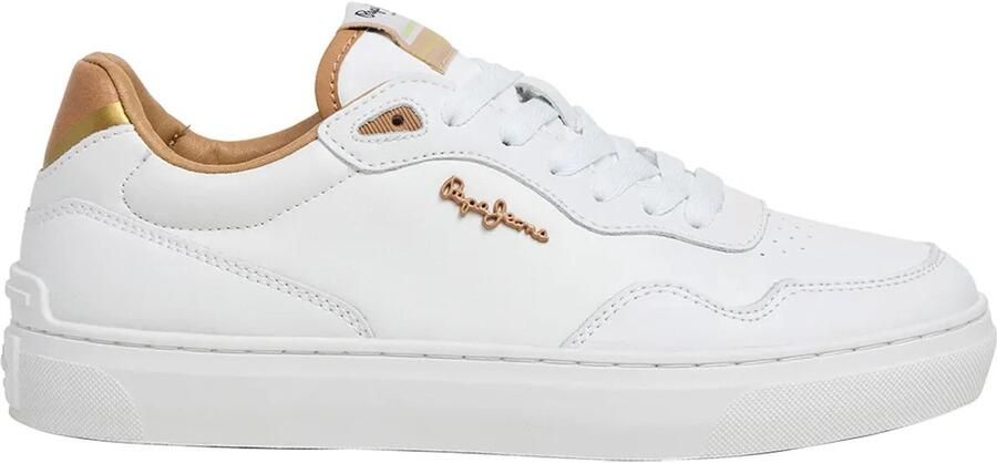 Pepe Jeans Camden Class Schoenen Wit Vrouw