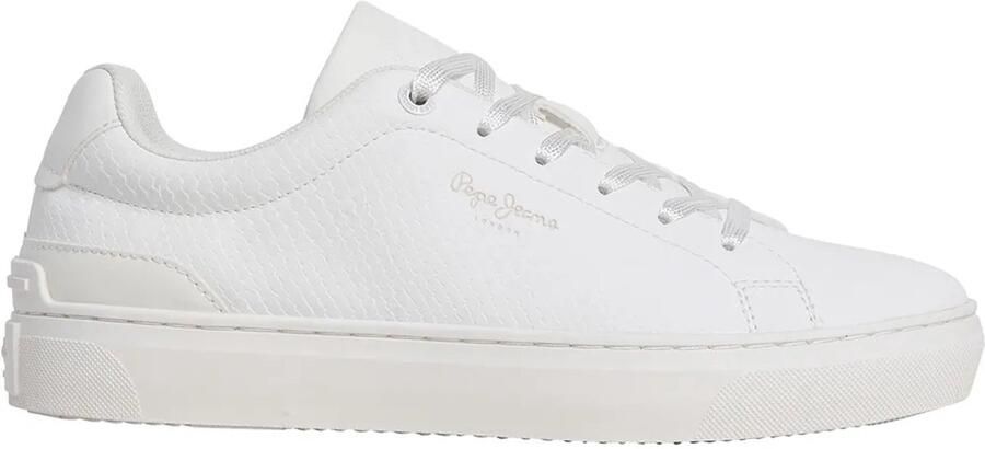 Pepe Jeans Camden Hiss Schoenen Wit Vrouw