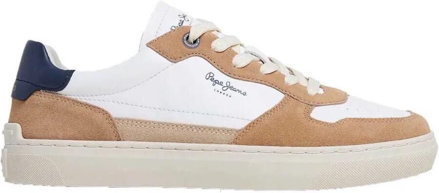 Pepe Jeans Camden Nature Schoenen Bruin Wit Man