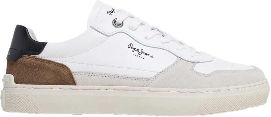 Pepe Jeans Camden Nature Sneakers White Heren