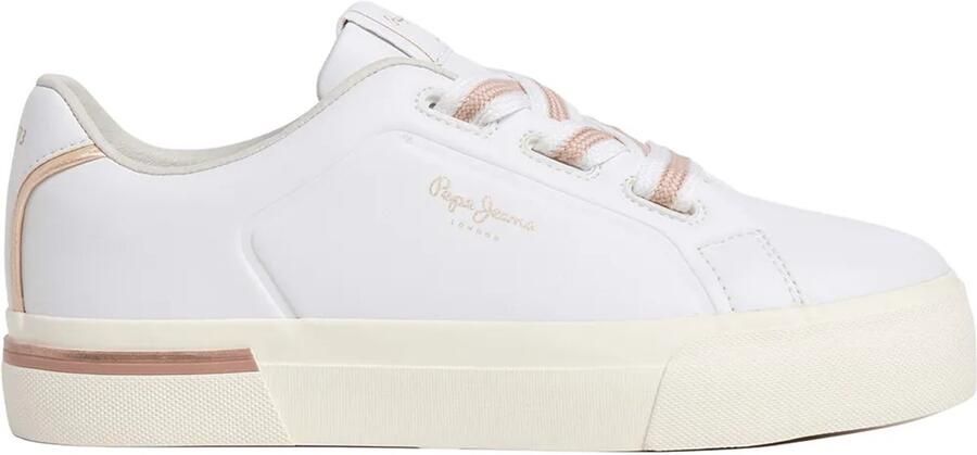 Pepe Jeans Carla Basic Schoenen Wit Vrouw