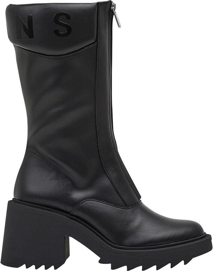 Pepe Jeans Dames Enkelboots Zwart Materiaal: Synthetisch