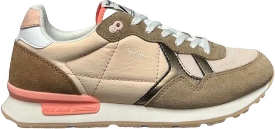 Pepe Jeans Lage Sneakers Damessneakers Brit Camp PLS40038