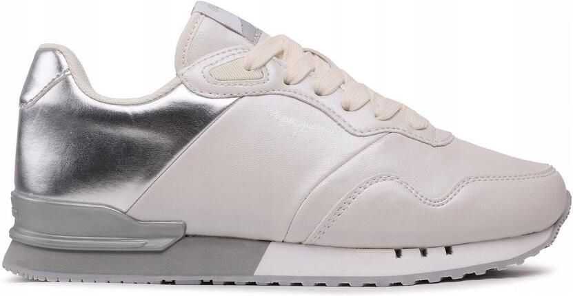 Pepe Jeans Dames Sportschoenen Kremig Logo