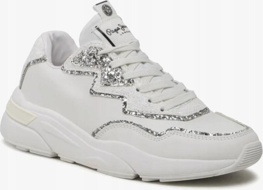 Pepe Jeans Arrow Marlow Dames Sneakers White Dames - Foto 2