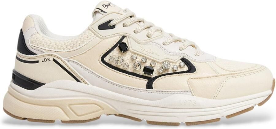 Pepe Jeans Dave Knit Schoenen Beige Vrouw