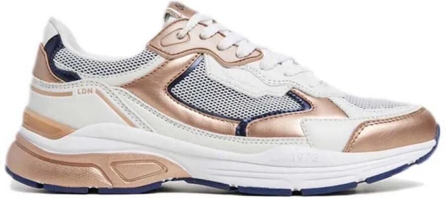 Pepe Jeans Dave Metal Schoenen Bruin Wit Vrouw