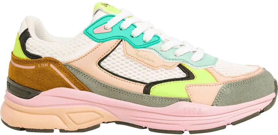 Pepe Jeans Dave Sport W Schoenen Wit Vrouw