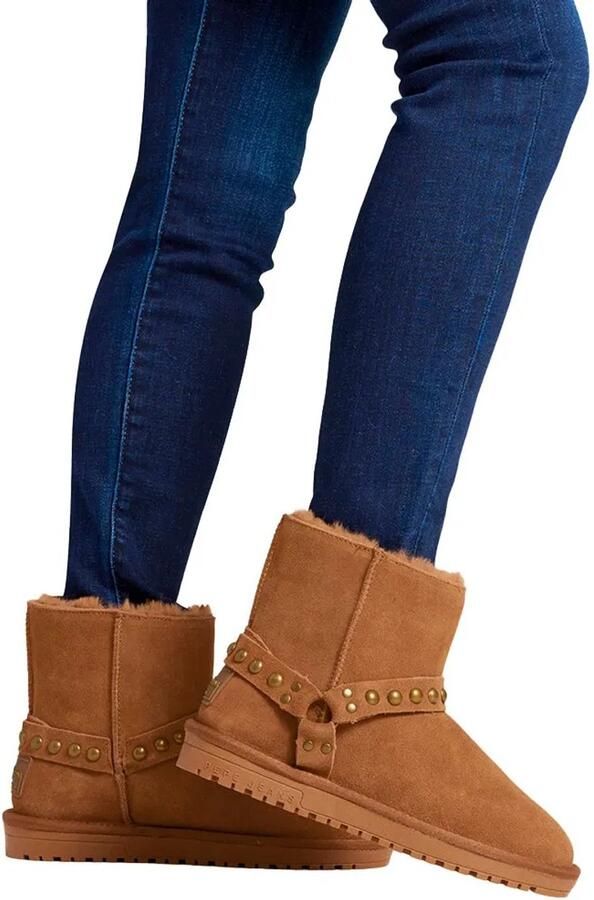 Pepe Jeans Diss Biker Laarzen Bruin Vrouw