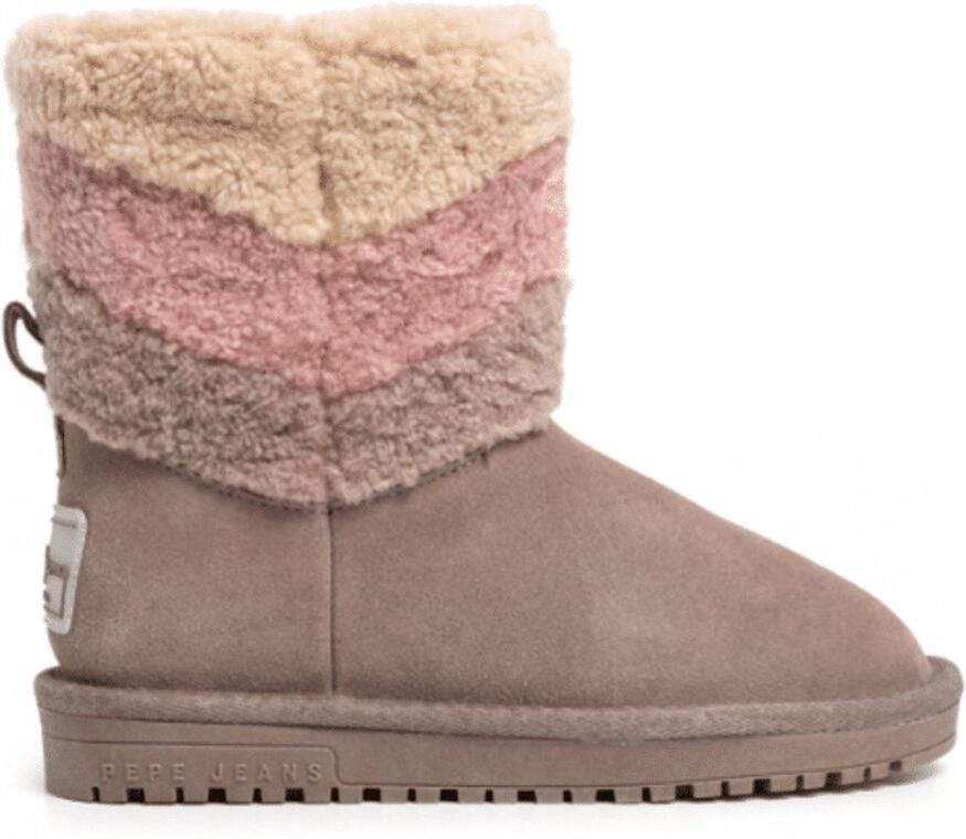 Pepe Jeans Diss Fur Booties Bruin Jongen