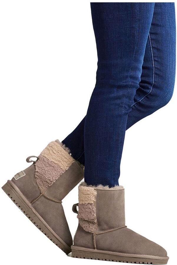 Pepe Jeans Diss Mix Laarzen Beige Vrouw