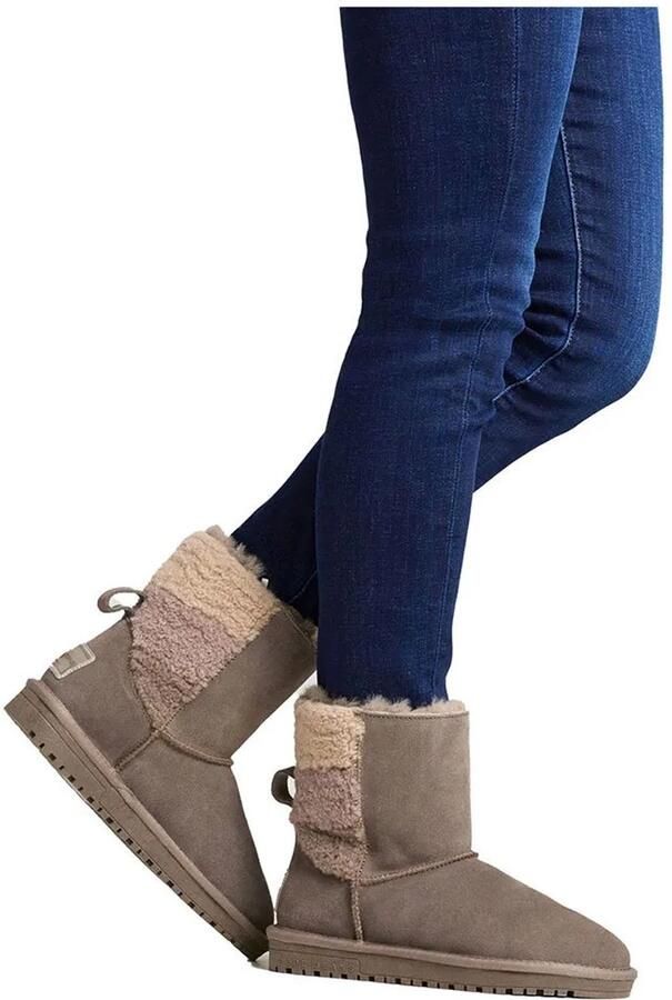 Pepe Jeans Diss Mix Laarzen Beige Vrouw