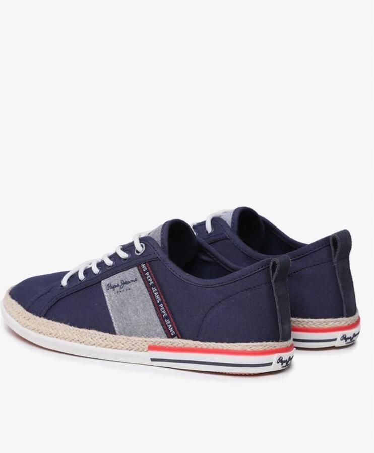 Pepe Jeans Espadrilles Blauw Textiel