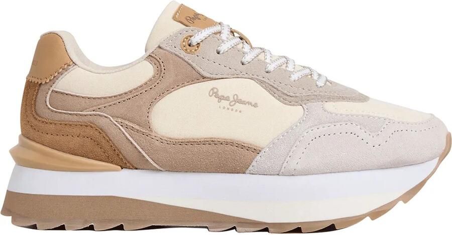 Pepe Jeans Freya Lea Schoenen Beige Vrouw