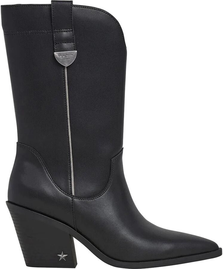 Pepe Jeans Gina Western Haklaarzen Zwart Vrouw