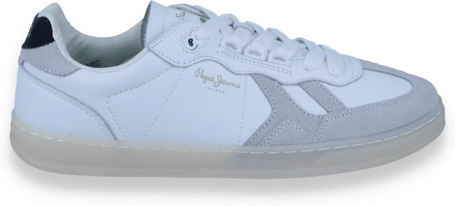Pepe Jeans Heren Sneaker Ball Club Wit