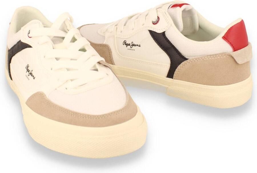 Pepe Jeans Sport Series Heren Sportschoenen Met Leer Multicolor - Foto 10