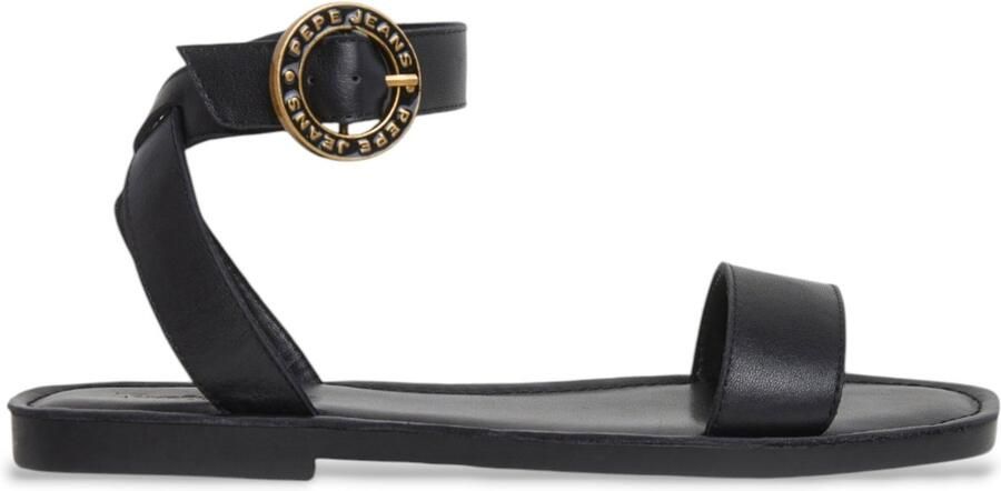 Pepe Jeans Kat Logo leren sandalen