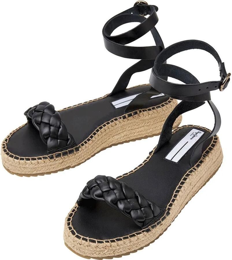 Pepe Jeans Kate Braided Sandalen Zwart Vrouw