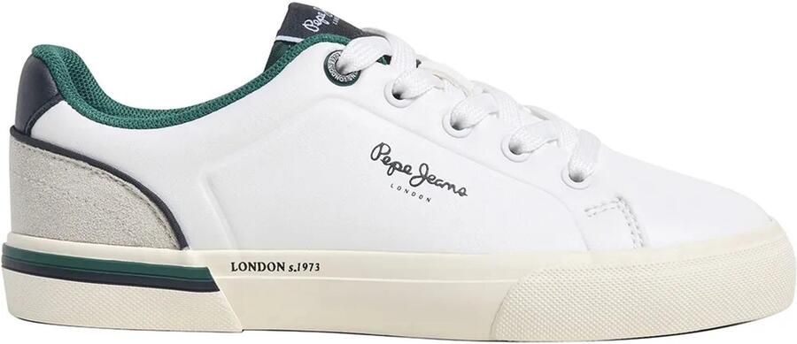 Pepe Jeans Kenton Campus Schoenen Wit Jongen
