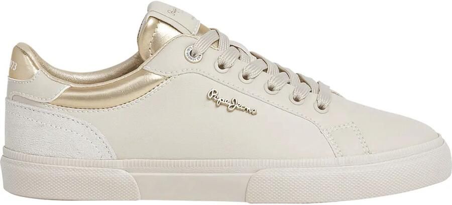 Pepe Jeans Kenton Court Schoenen Beige Vrouw