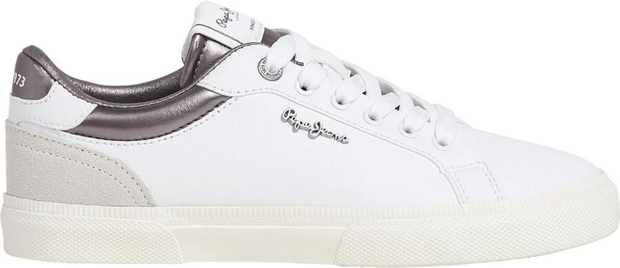 Pepe Jeans Kenton Court Schoenen Wit Vrouw