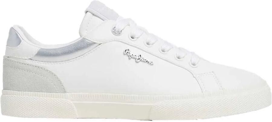 Pepe Jeans Kenton Court Schoenen Wit Vrouw