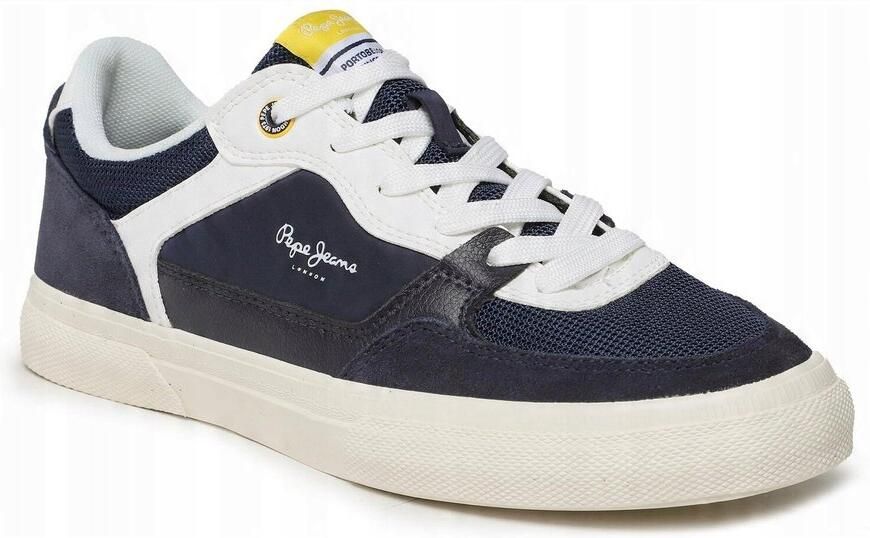 Pepe Jeans Kenton Master Mesh Sportieve Lage Schoenen Blauw