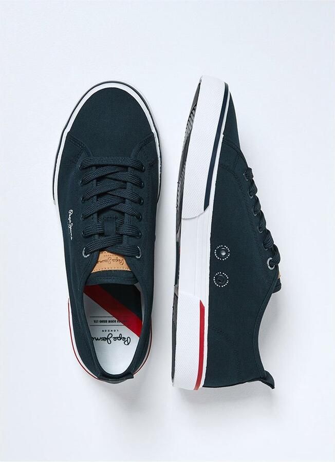 Pepe Jeans Brady Basic Lage Sneakers Blauw Jongen - Foto 2