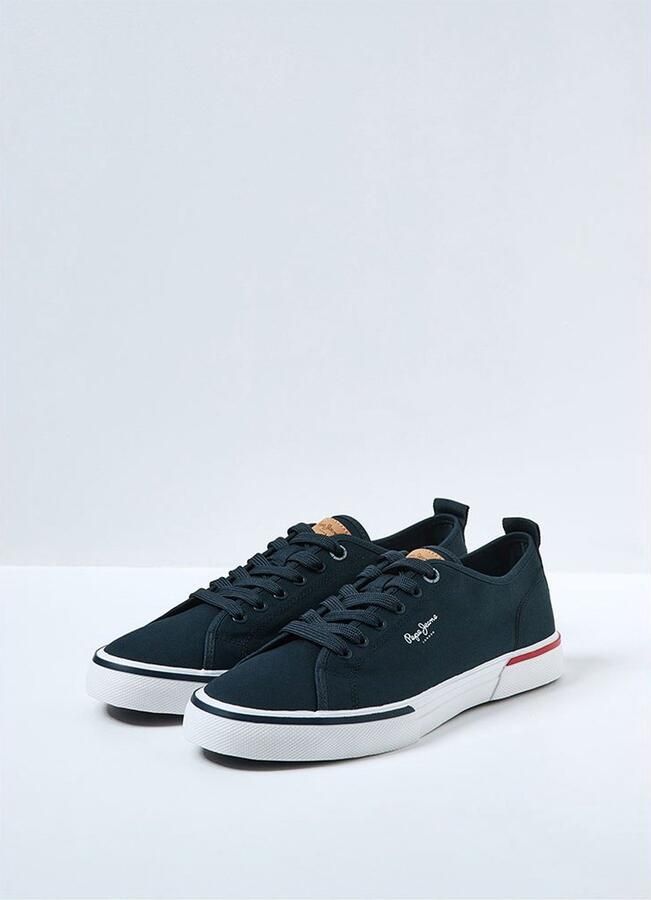 Pepe Jeans Brady Basic Lage Sneakers Blauw Jongen - Foto 4