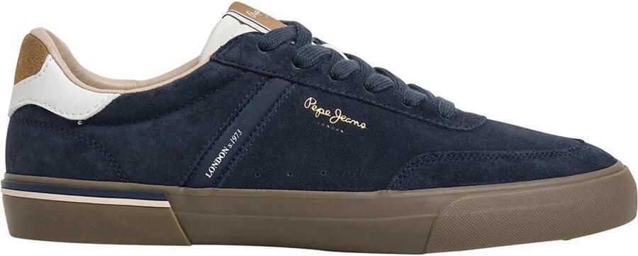 Pepe Jeans Kenton Suede Schoenen Blauw Man