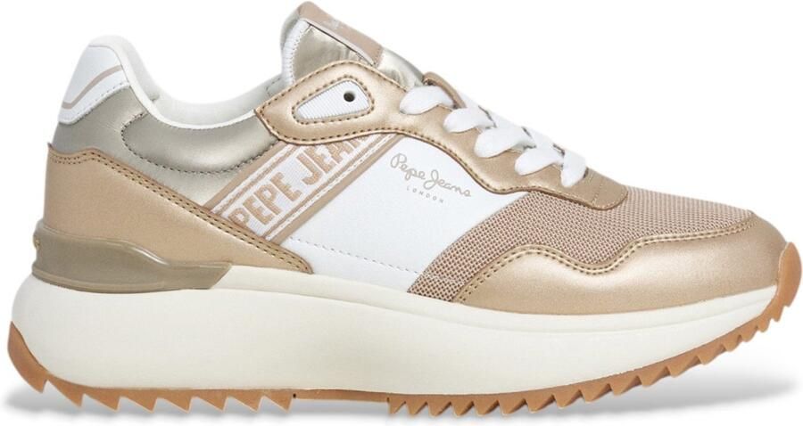 Pepe Jeans Kimi Mesh Schoenen Beige Vrouw - Foto 2