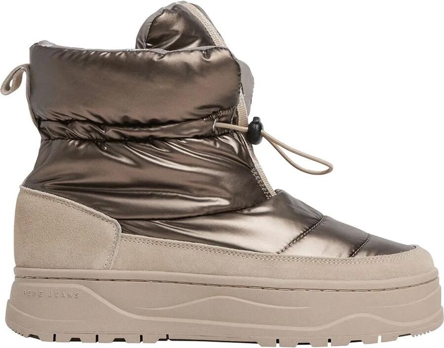 Pepe Jeans Kore Metallic Booties Goud Vrouw