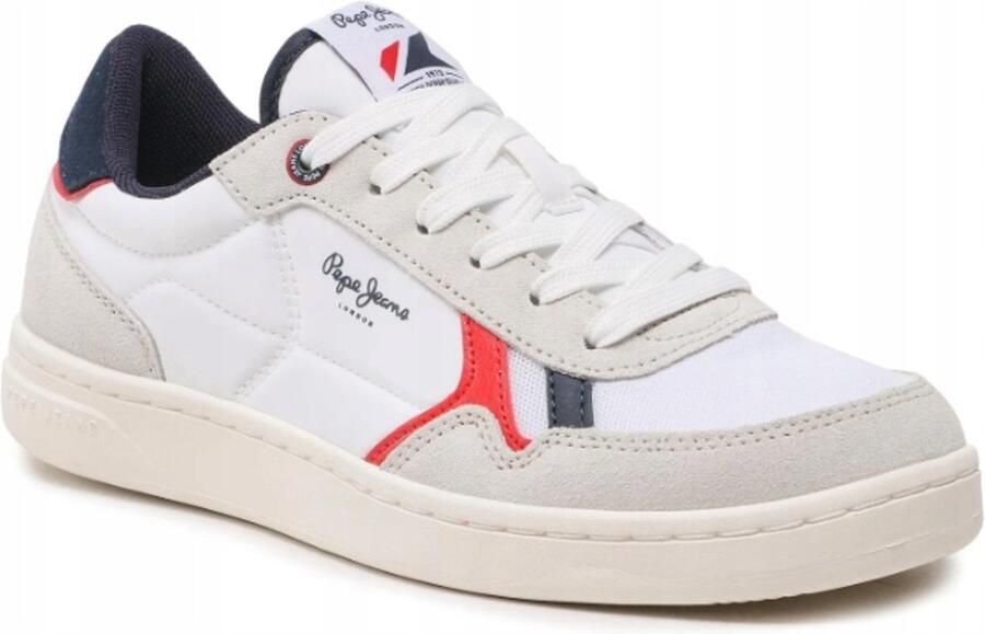 Pepe Jeans Kore Vintage M Sportschoenen Wit Heren Leer