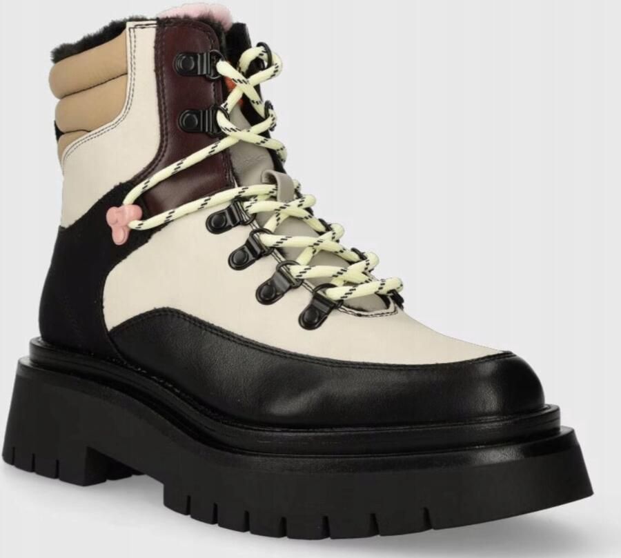 Pepe Jeans Dames Laarzen Beige Ocieplane Winter - Foto 2