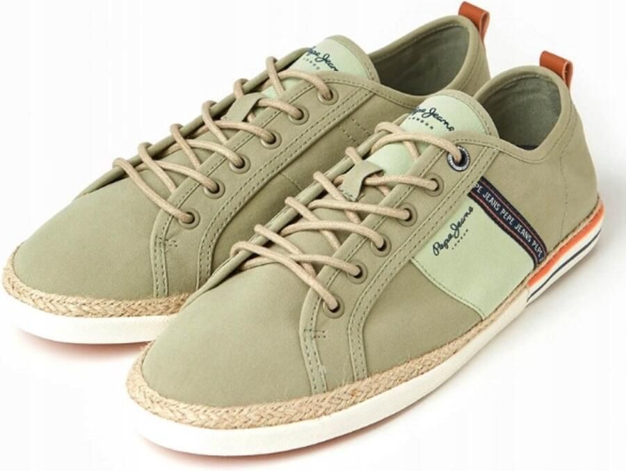 Pepe Jeans AWE Sneakers Groen Laag
