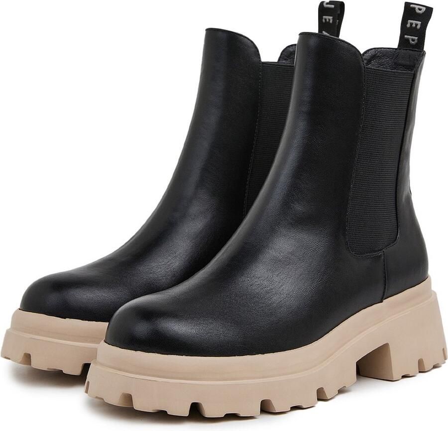 Pepe Jeans Lol Chelsea Enkellaarsjes Bruin Vrouw