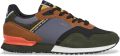 Pepe Jeans Sneakers laag 'London Mood' bruin basaltgrijs donkergroen zwart - Groen