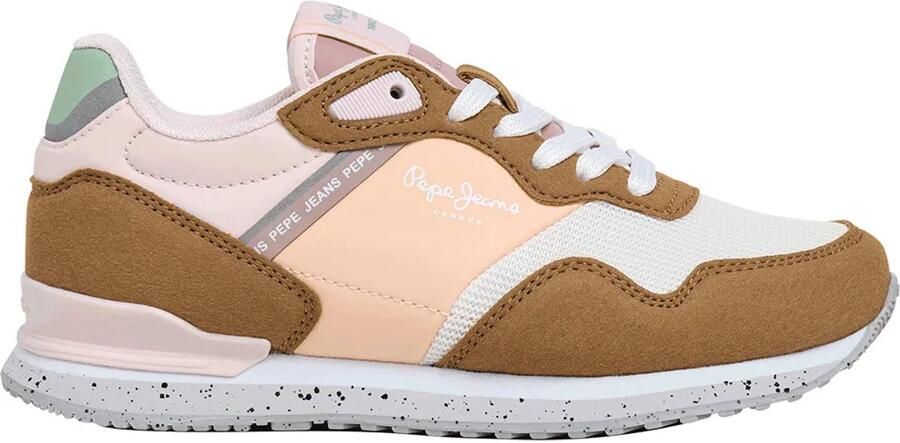 Pepe Jeans London Bubble Schoenen Bruin Roze Meisje